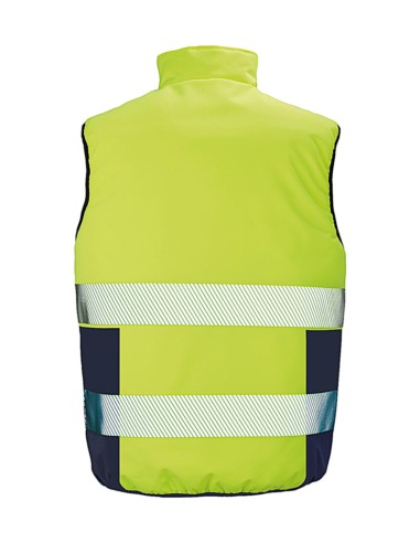 RES-R332X-Reversible Soft Padded Safety Gilet